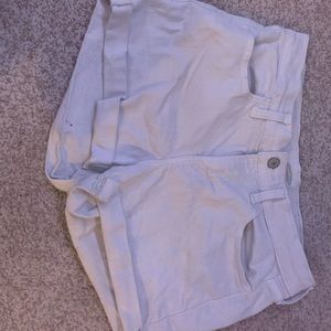 white old navy shorts (lightly used)